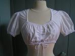 tiroler dirndl blouse maat 38 nr FF 902, Kleding | Dames, Carnavalskleding en Feestkleding, Maat 38/40 (M), Verzenden, Kleding