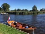 Prachtige overnaads gebouwde vlet, Watersport en Boten, Ophalen, Gebruikt, Binnenboordmotor, Hout