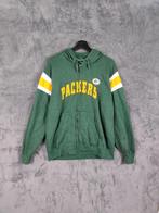 Packers Hoodie Trui Vest L NFL Vintage, Groen, Maat 52/54 (L), NFL, Ophalen of Verzenden