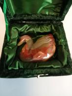 Prachtige vogel Sculptuur, marmer/onyx. 8cm., Ophalen of Verzenden, Zo goed als nieuw