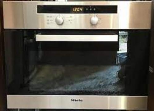 Miele  Combi magnetron Hete lucht oven model H4020bm, Witgoed en Apparatuur, Ovens, Gebruikt, Inbouw, Oven met grill, 45 tot 60 cm
