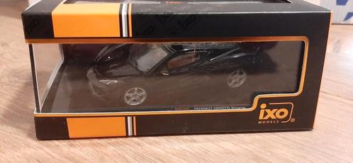 Chevrolet C8 Stingray. Zwart. Ixo models, Hobby en Vrije tijd, Modelauto's | 1:43, Zo goed als nieuw, Auto, Overige merken, Ophalen of Verzenden