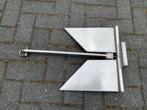 RVS anker, circa 8 kilo, Ophalen, Zo goed als nieuw, Ankeren en Afmeren, Zeilboot of Motorboot