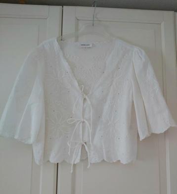 Fabienne Chapot ~witte blouse maat 40 beschikbaar voor biedingen