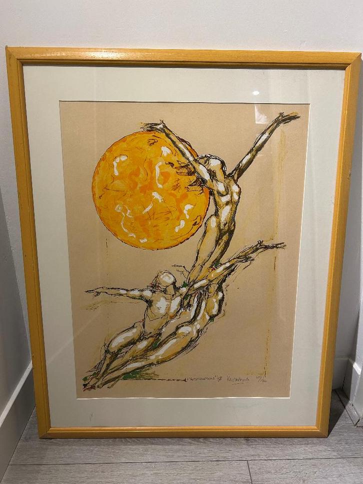 Kees Verkade – L’inspiration (1998) | Gesigneerd 68/150, Boeken, Kunst en Cultuur | Beeldend, Zo goed als nieuw, Grafische vormgeving