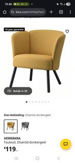 Ikea Herrakra fauteuil - Nu voor €50!, Huis en Inrichting, Minder dan 50 cm, Gebruikt, Minder dan 75 cm, Ophalen of Verzenden