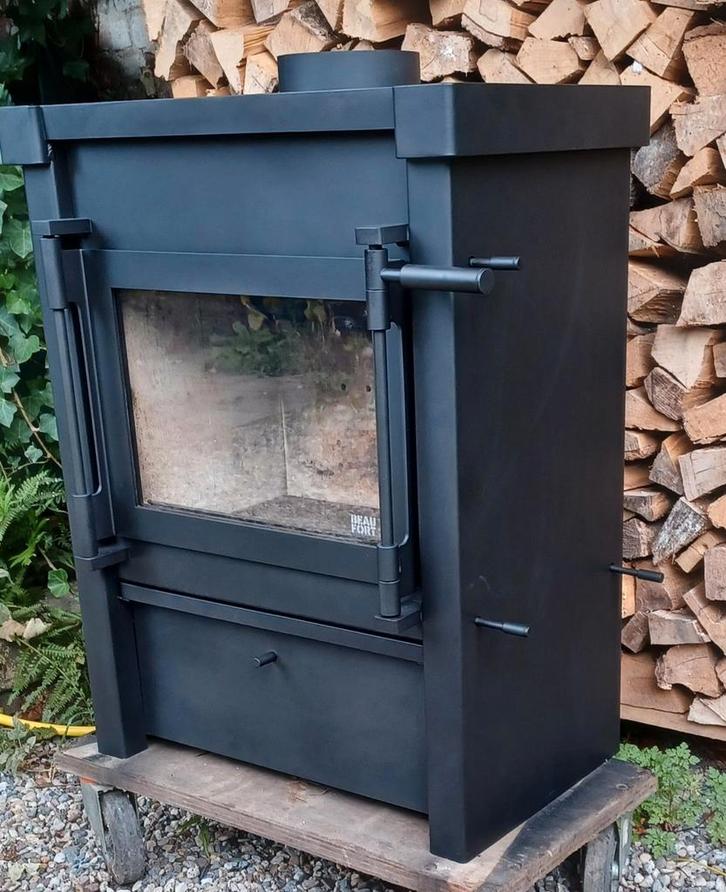 Beaufort Advanced 8kW EcoDesign houtkachel, Huis en Inrichting, Kachels, Zo goed als nieuw, Vrijstaand, Houtkachel, Hout, Ophalen