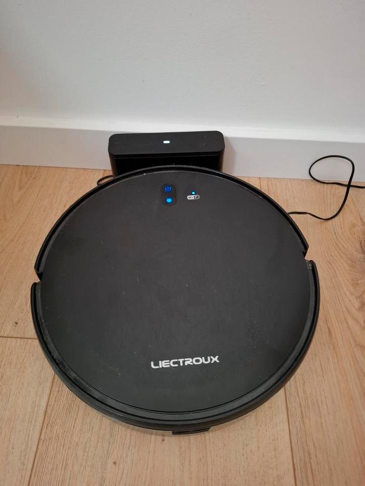 Liectroux Robotstofzuiger L200 (Wifi, Dweilen, App) – ZGAN, Witgoed en Apparatuur, Stofzuigers, Zo goed als nieuw, Robotstofzuiger