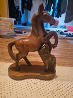 Vintage, handgemaakt houten paardje., Antiek en Kunst, Kunst | Beelden en Houtsnijwerken, Ophalen of Verzenden