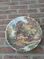Prachtig wandbord wagen en paard Royal schwabap doorsnee 31c, Ophalen of Verzenden