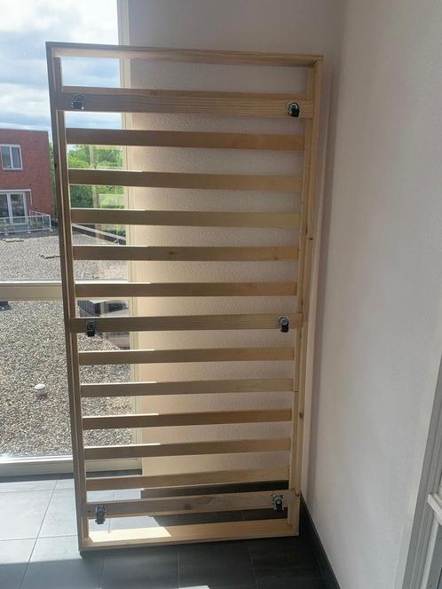 Onderschuif bed 190 bij 90, Huis en Inrichting, Slaapkamer | Matrassen en Bedbodems, Zo goed als nieuw, 90 cm, 190 cm of minder