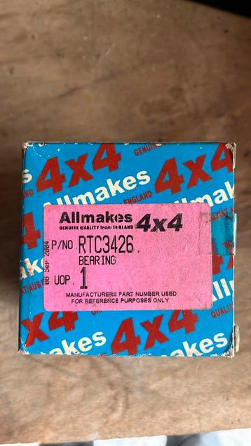 4x Allmakes 4x4 Wiellager RTC3426 Land Rover - Nieuw beschikbaar voor biedingen