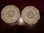 2 gave antieke borden, Antiek en Kunst, Antiek | Servies los, Ophalen of Verzenden