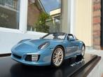 1:18 Porsche 911 991.2 Targa 4S Aetna Blue 2016 Spark Dealer, Overige merken, Auto, Models@sparkmodel.com, Ophalen of Verzenden