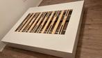 IKEA NORDLI Bedframe met opberglades, wit, 160x200 cm, Ophalen, Wit, Tweepersoons, Zo goed als nieuw