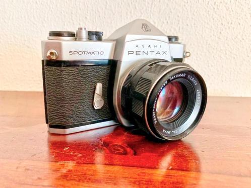 Pentax Spotmatic Super-Multi-Coated Takumar 55m f/1,8, Audio, Tv en Foto, Fotocamera's Analoog, Spiegelreflex, Pentax, Ophalen of Verzenden