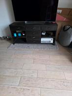 tv meubel, Ophalen, Gebruikt, 100 tot 150 cm, Metaal