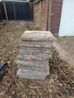 Grindtegels, Tuin en Terras, Tegels en Klinkers, Ophalen, Gebruikt, 10 m² of meer, Beton