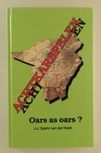 Spahr van der Hoek, J.J. - Achtkarspelen / Oars as oars?, Boeken, Verzenden, Gelezen