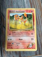 Blaine's Charmander eerste editie, Hobby en Vrije tijd, Verzamelkaartspellen | Pokémon, Ophalen, Gebruikt, Losse kaart