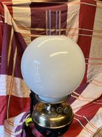 Olielamp, wandmodel, met dubbele brander., Antiek en Kunst, Ophalen