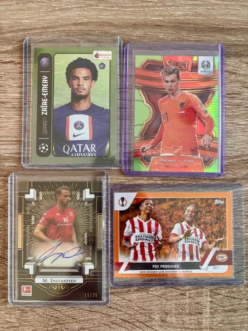 Voetbal lot €8 per stuk - SUMMER SALE, Verzamelen, Sportartikelen en Voetbal, Zo goed als nieuw, Spelerskaart, Buitenlandse clubs