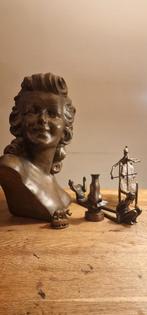 Diverse Bronzen Beelden Collectie, Ophalen of Verzenden, Gebruikt, Mens