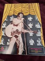 Elvis Presley 1971 menu kaart las vegas, Ophalen, Gebruikt, Foto of Kaart