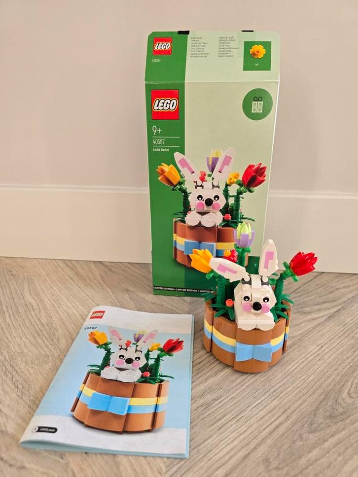 LEGO Limited Edition Paasmandje set 40587, Kinderen en Baby's, Speelgoed | Duplo en Lego, Zo goed als nieuw, Lego, Complete set