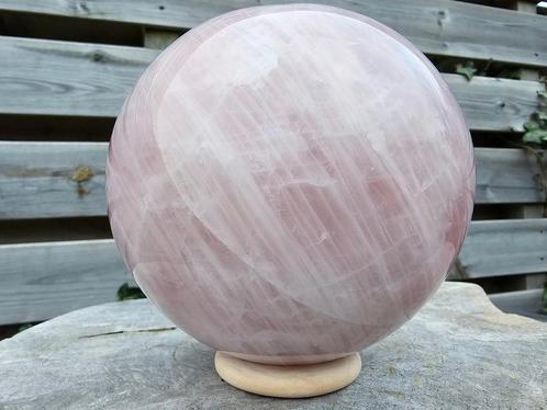 XXL rozenkwarts bol 125 mm, Verzamelen, Mineralen en Fossielen, Mineraal, Ophalen of Verzenden