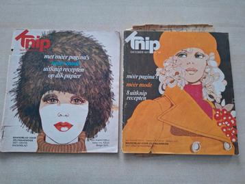 Vintage Knipmode 1971 (Sept+Okt) - 2 Stuks beschikbaar voor biedingen