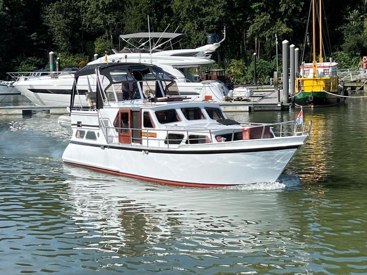 Valkkruiser 11.00 AK Cabrio (bj 1975), Watersport en Boten, Motorboten en Motorjachten, Gebruikt, 9 tot 12 meter, Overige brandstoffen
