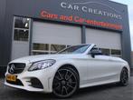 Mercedes-Benz C-Klasse Cabrio 300 AMG Premium Plus Pack Elek, Auto's, Automaat, Achterwielaandrijving, 4 cilinders, Wit