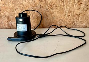 230V Elektrische luchtpomp zwart zwembad luchtbed opblaas beschikbaar voor biedingen
