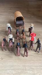 Playmobil 4-span huifkar + heel veel extra, Ophalen, Gebruikt