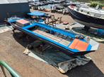 Grote open platbodem met Volvo 2003 dieselmotor, Watersport en Boten, Ophalen, 10 tot 30 pk, Gebruikt, Staal