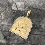 14 karaat gouden hanger heilige maria jezus kruis, Sieraden, Tassen en Uiterlijk, Kettinghangers, Ophalen of Verzenden, Nieuw