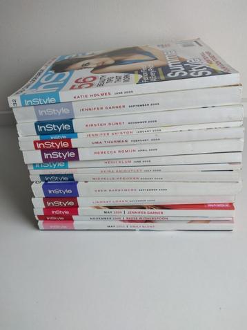InStyle Magazine 3x 2005 8x 2006 2x 2009 1x 2013 US editie beschikbaar voor biedingen