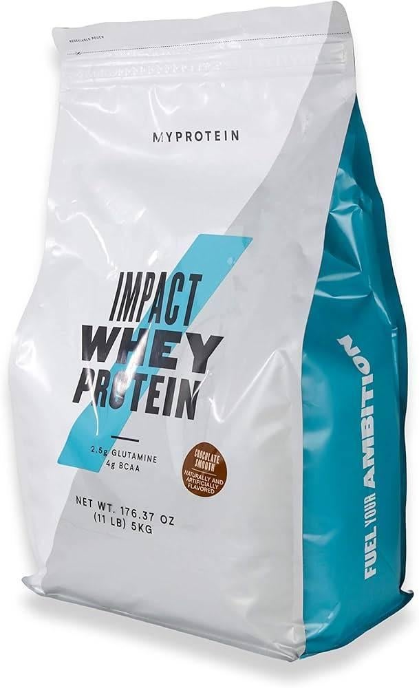 MyProtein Impact Whey Protein – Chocolate Smooth, Ophalen of Verzenden, Zo goed als nieuw, Poeder of Drank