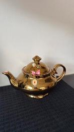 Gouden Theepot met Thee-ei, Ophalen of Verzenden, Nieuw