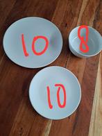 Servies ikea wit, Ophalen of Verzenden, Porselein, Overige stijlen, Bord(en)