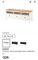 IKEA TV bench, Minder dan 100 cm, 25 tot 50 cm, Ophalen of Verzenden, Zo goed als nieuw