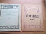 CRAMER-BÜLOW -- 60 AUSGEWÄHLTE ETÜDEN 1 + 2  - PIANO, Muziek en Instrumenten, Bladmuziek, Gebruikt, Klassiek, Ophalen of Verzenden