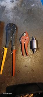 Viega Perstang, Schaar, Ontbramer + Toebehoren, Doe-het-zelf en Verbouw, Ophalen, Zo goed als nieuw