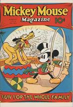 Walt Disney - Mickey Mouse - In het circus, Verzamelen, Ansichtkaarten | Themakaarten, Ophalen of Verzenden, 1980 tot heden, Ongelopen