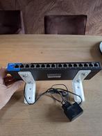 Linksys LGS116 netwerkswitch, Computers en Software, Netwerk switches, Ophalen of Verzenden, Gebruikt