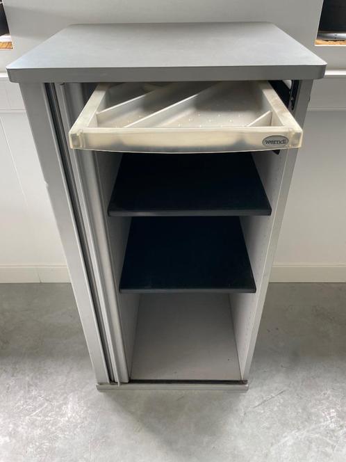 Roldeurkast Werndl, Huis en Inrichting, Kasten | Roldeurkasten en Archiefkasten, Gebruikt, Minder dan 100 cm, 50 tot 100 cm, 25 tot 50 cm