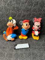 Vintage Disney Mickey Mouse Rubber Figuren Set, Antiek en Kunst, Ophalen of Verzenden