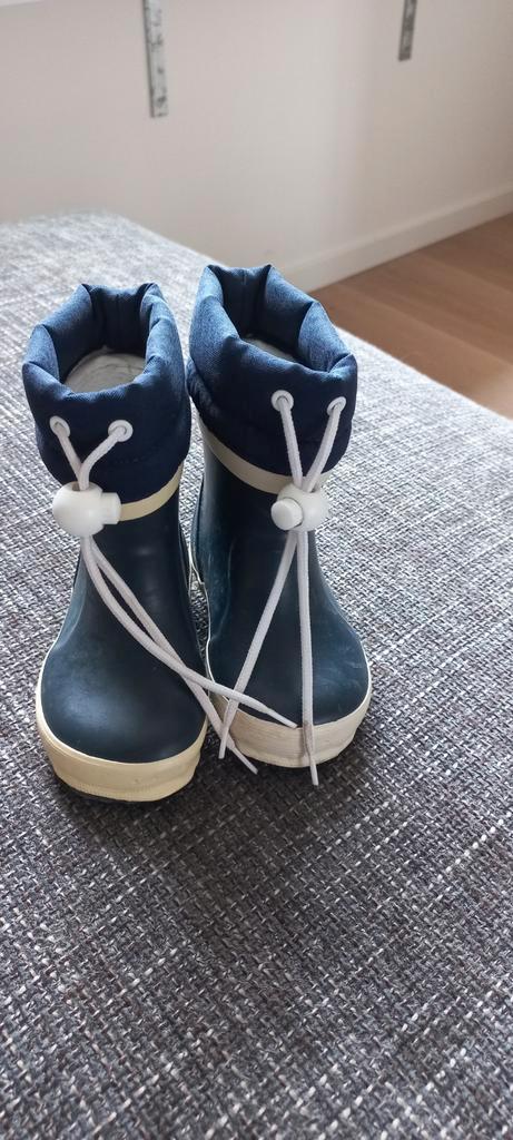 BERGSTEIN REGENLAARSJES BLAUW MT 19, Kinderen en Baby's, Babykleding | Schoentjes en Sokjes, Zo goed als nieuw, Jongetje of Meisje