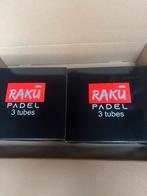 Nieuwe RAKU Padelballen - 3 Tubes per 9 ballen €15, Sport en Fitness, Padel, Ophalen of Verzenden, Nieuw, Padelballen